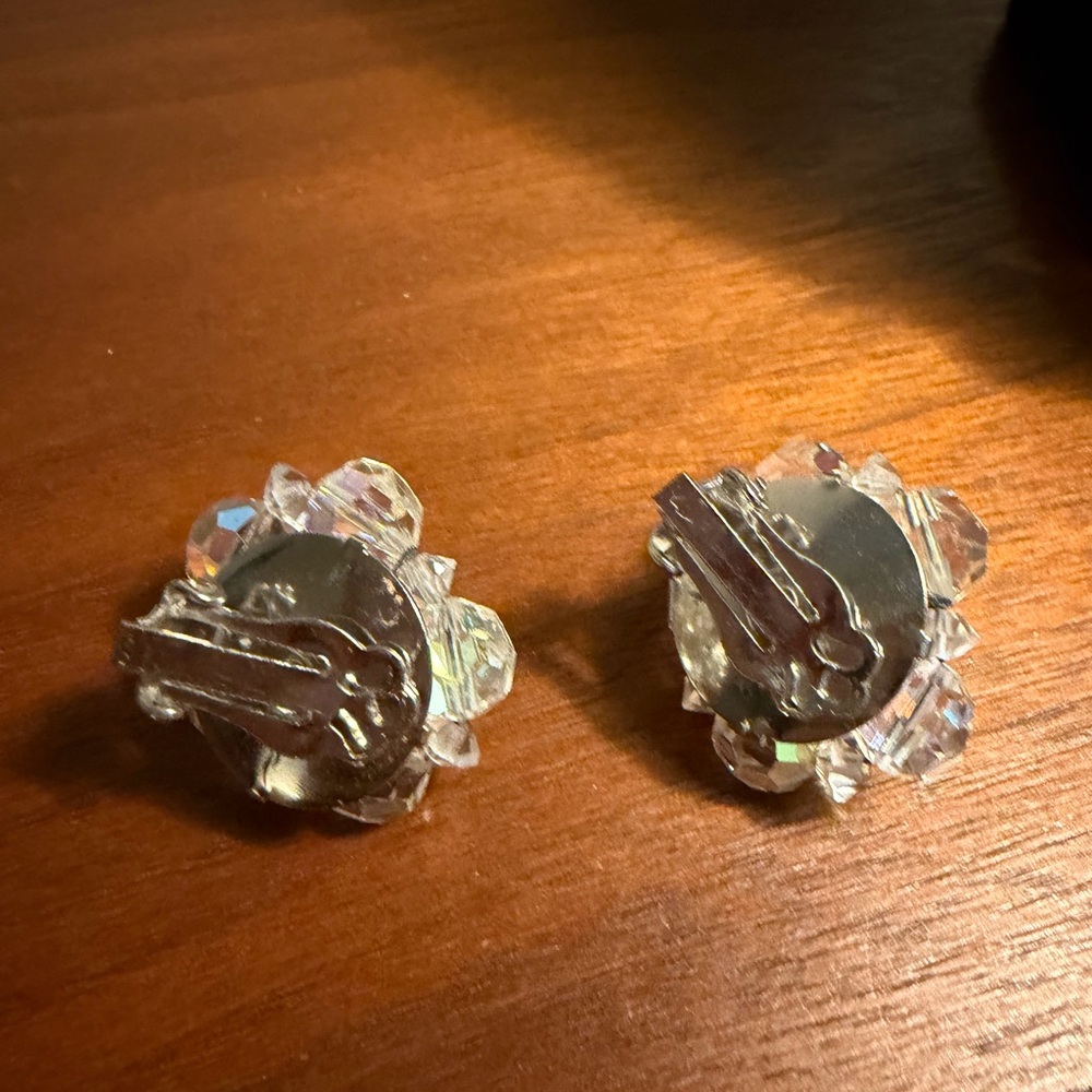 Vintage Aurora Crystal Jewelry Set - Picture 8 of 12